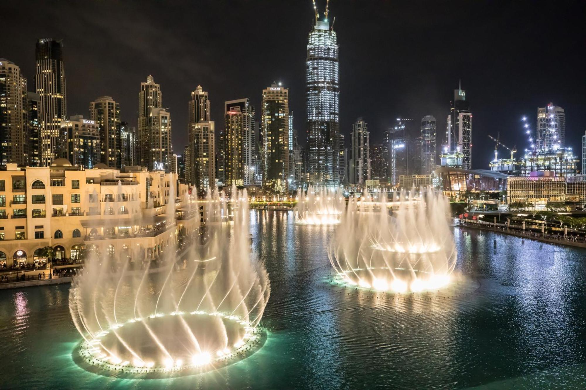 Appartamento Burj Crown - Sky High Downtown Elegance Ocean View Mall *