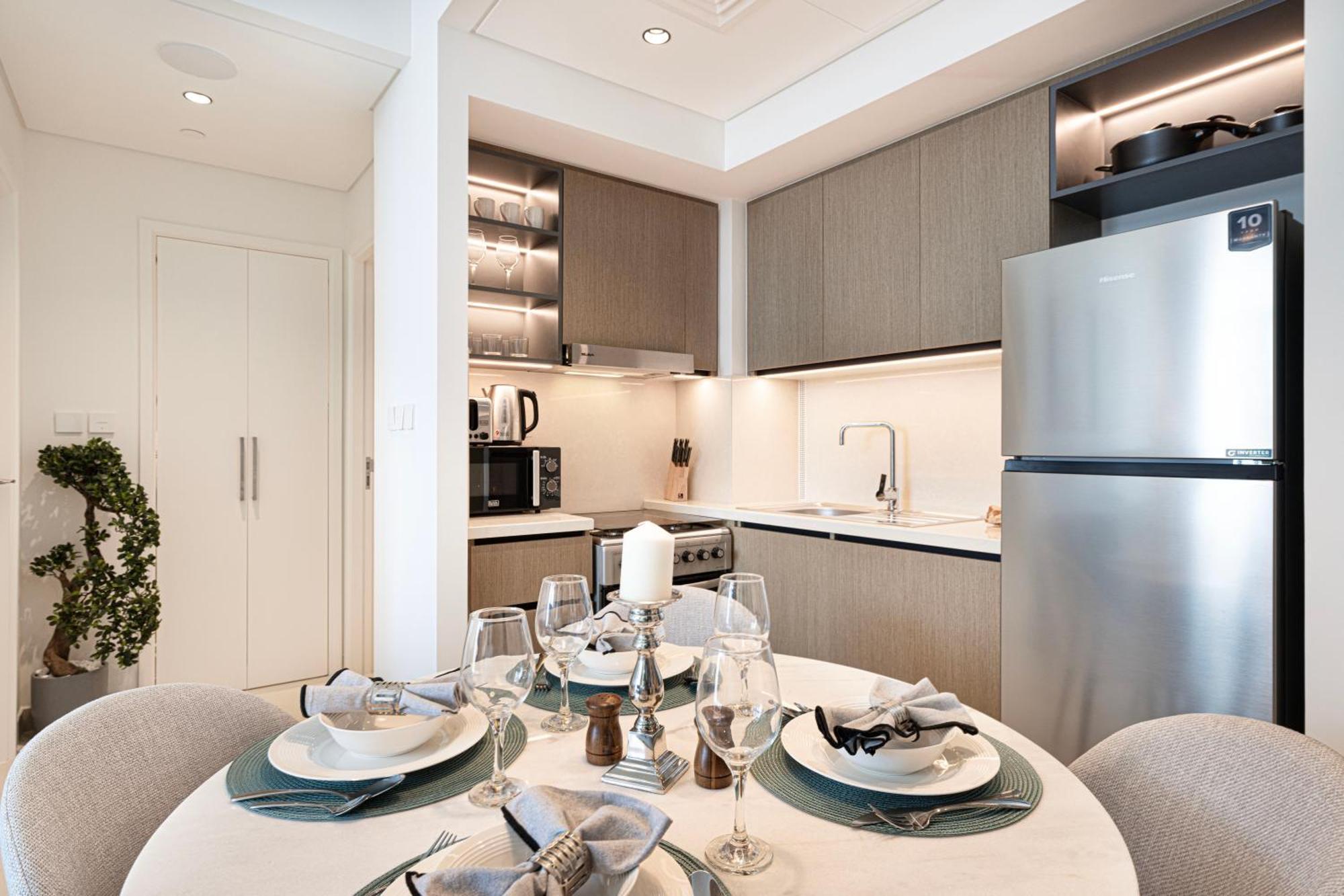 Appartamento Burj Crown - Sky High Downtown Elegance Ocean View Mall
